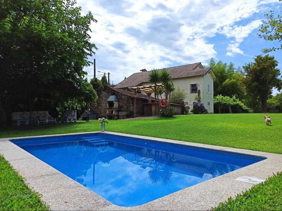 A Vina De Lina. Turismo Rural Con Piscina Y Finca. Pontevedra Exteriör bild