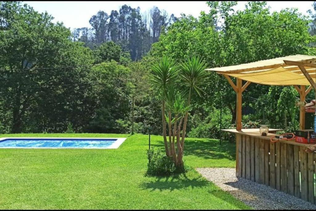 A Vina De Lina. Turismo Rural Con Piscina Y Finca. Pontevedra Exteriör bild