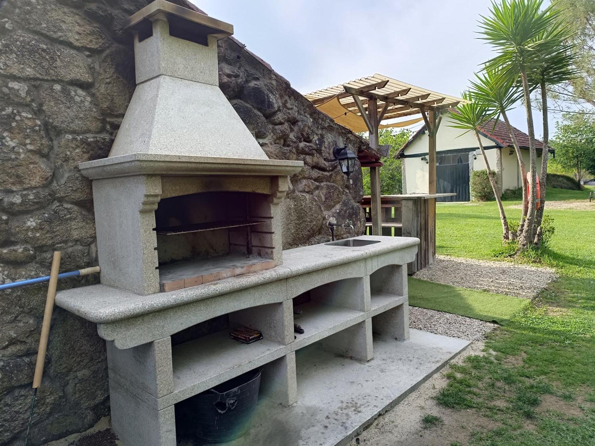 A Vina De Lina. Turismo Rural Con Piscina Y Finca. Pontevedra Exteriör bild